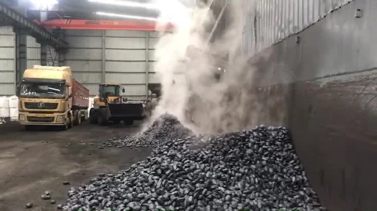 Pasta de electrodo de carbono utilizada en horno de arco sumergido para la producción de ferroaleaciones